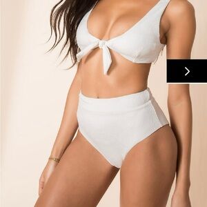 Amuse society Flynn Skye Quinn bikini bottom White